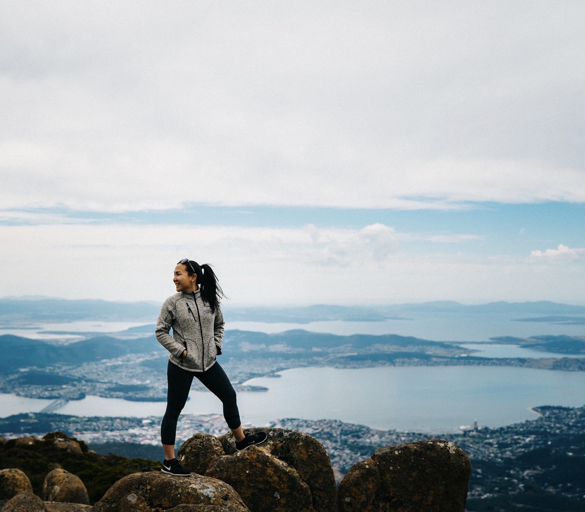 Nanea Miyata on summit